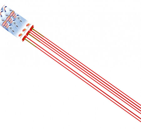 Padáčikové rakety – 6 ks