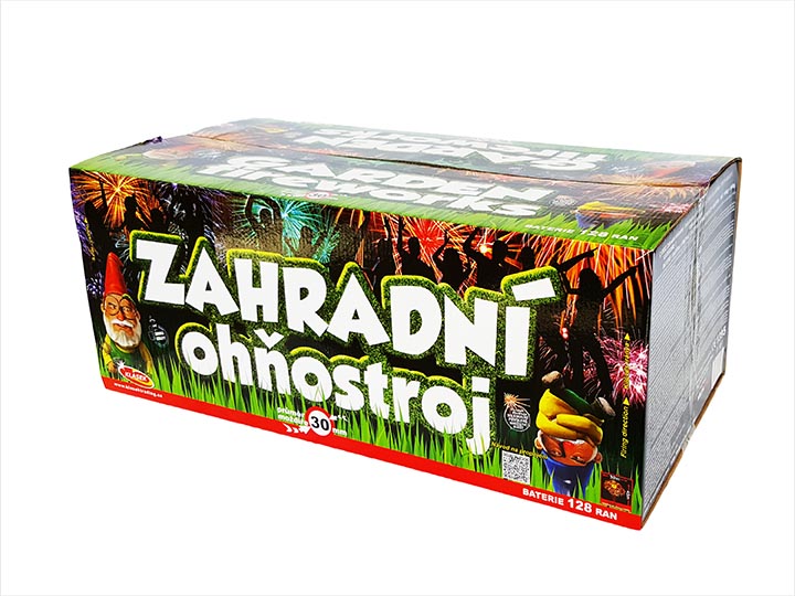 Zahradný ohňostroj 128rán 30mm c1283xm2