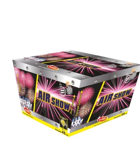 Air show 49 rán 20mm šikmý