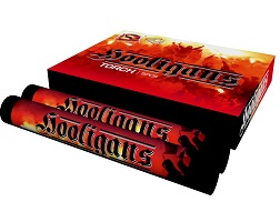 Pochodeň Hooligans červená