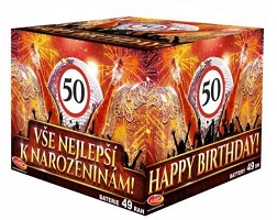 Vše nejlepší k narozeninám 49 rán 25mm