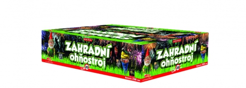 Zahradný ohňostroj 268 rán 20mm šikmý