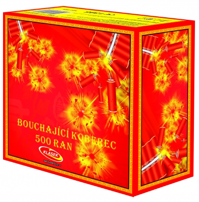 Búchajúci koberček 500 rán
