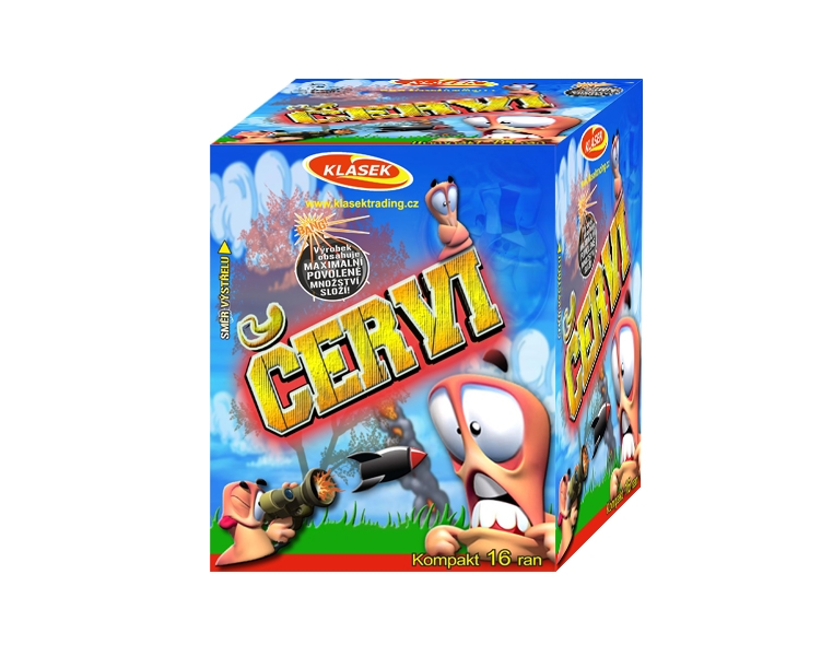 Červi 16 rán 25mm