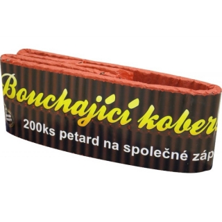 Buchajúci kobereček 200 rán   čierny